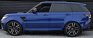 Used 2016 Land Rover Range Rover Sport Svr Estoril Blue Metallic - Interior and Exterior details 6