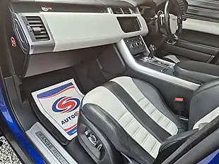 Used 2016 Land Rover Range Rover Sport Svr Estoril Blue Metallic - Interior and Exterior details 9