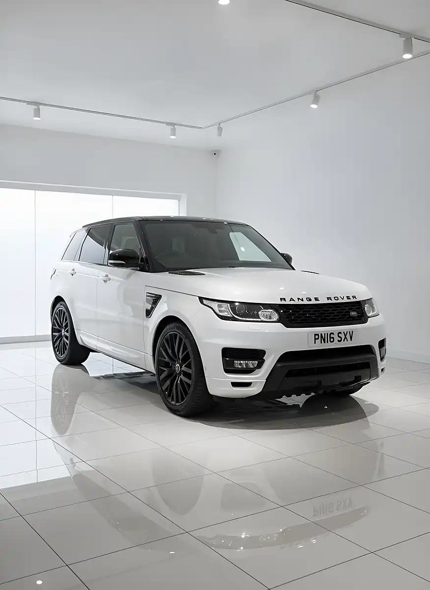 Used 2016 Land Rover Range Rover Sport Svr White - Interior and Exterior details 11