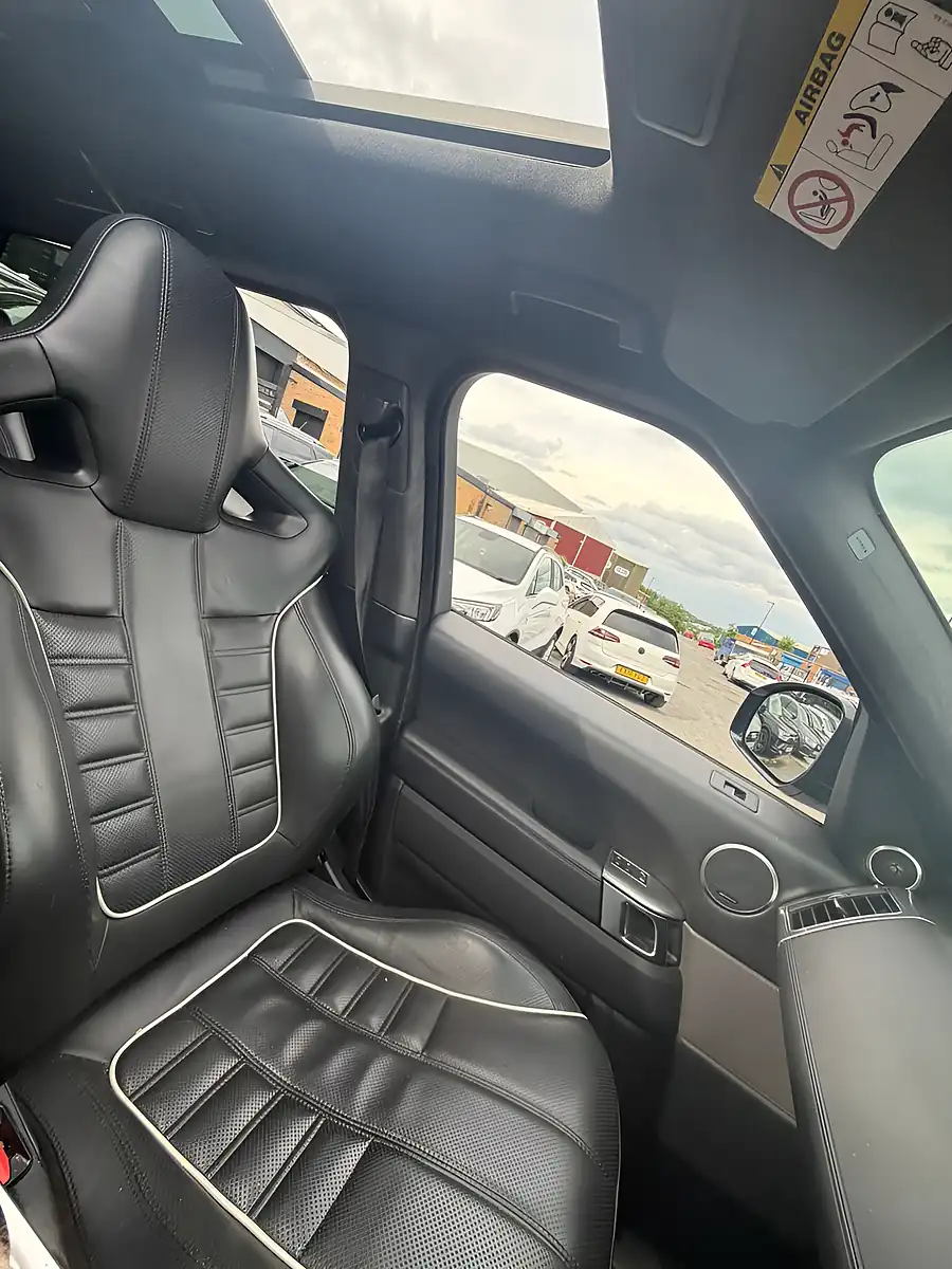 Used 2016 Land Rover Range Rover Sport Svr White - Interior and Exterior details 17
