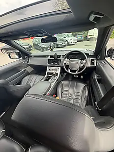 Used 2016 Land Rover Range Rover Sport Svr White - Interior and Exterior details 19