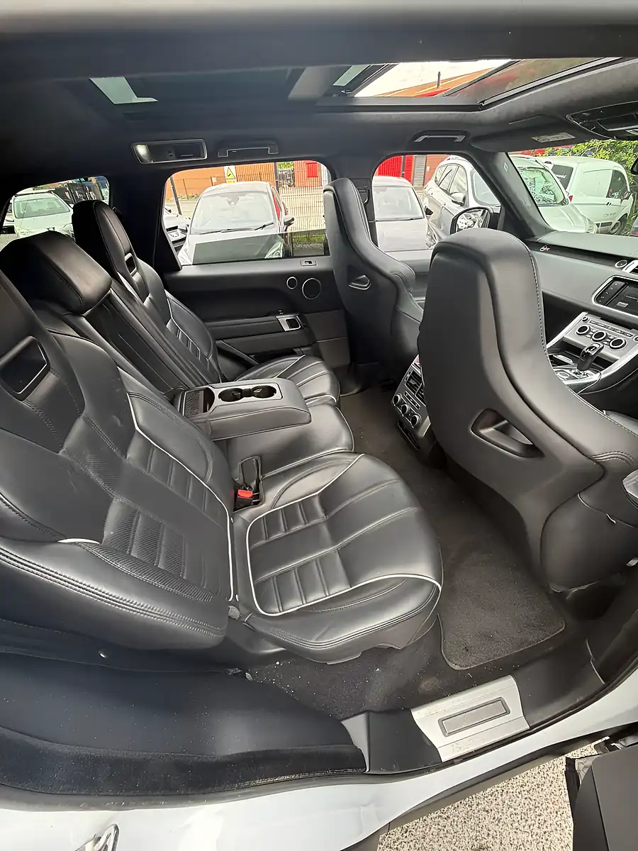 Used 2016 Land Rover Range Rover Sport Svr White - Interior and Exterior details 20
