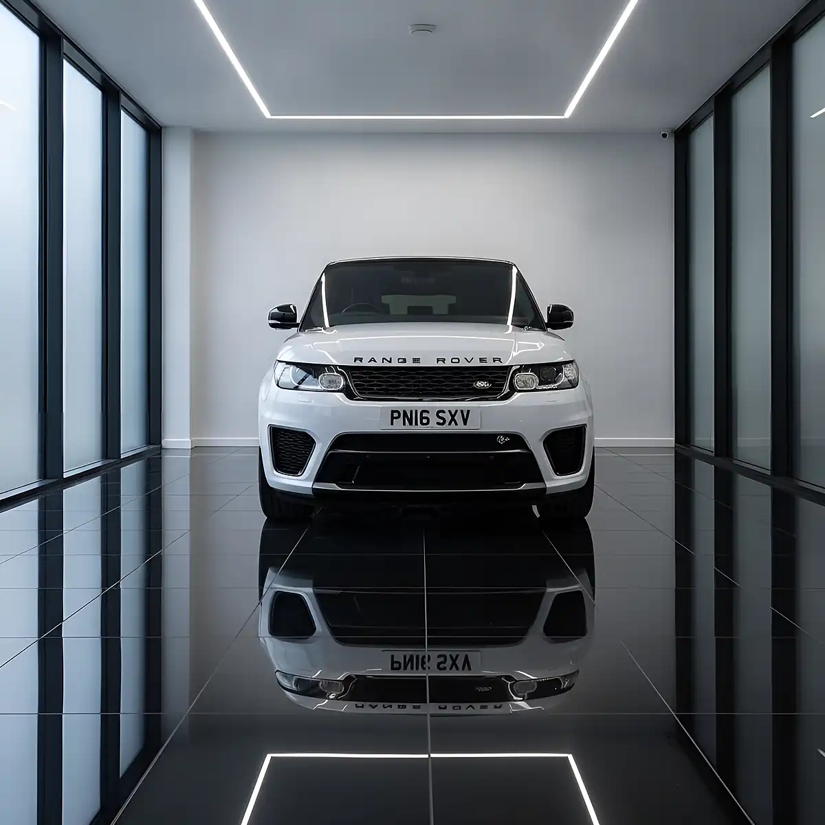 Used 2016 Land Rover Range Rover Sport Svr White - Interior and Exterior details 6