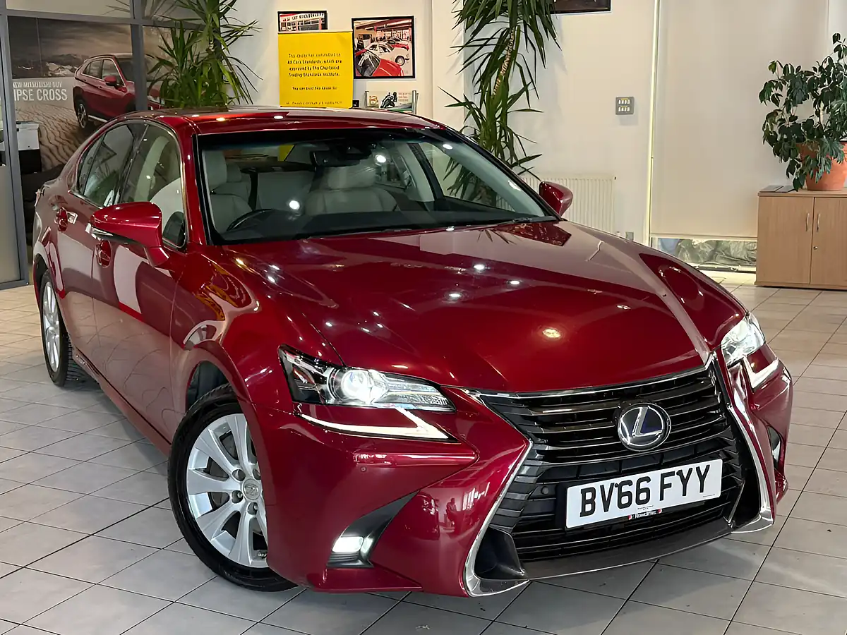Used 2016 Lexus Gs Executive Edition Red - Front View