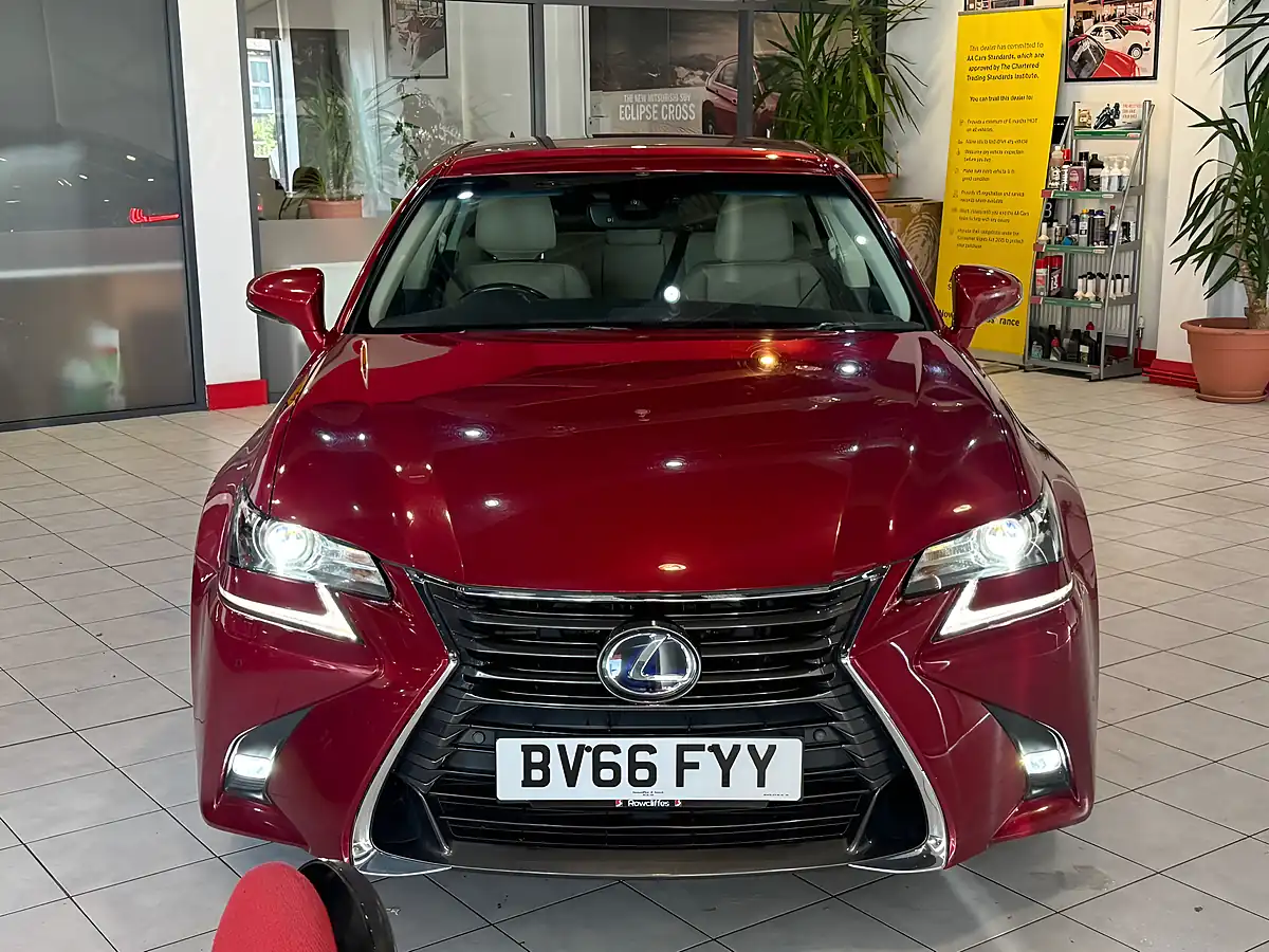 Used 2016 Lexus Gs Executive Edition Red - Interior and Exterior details 4