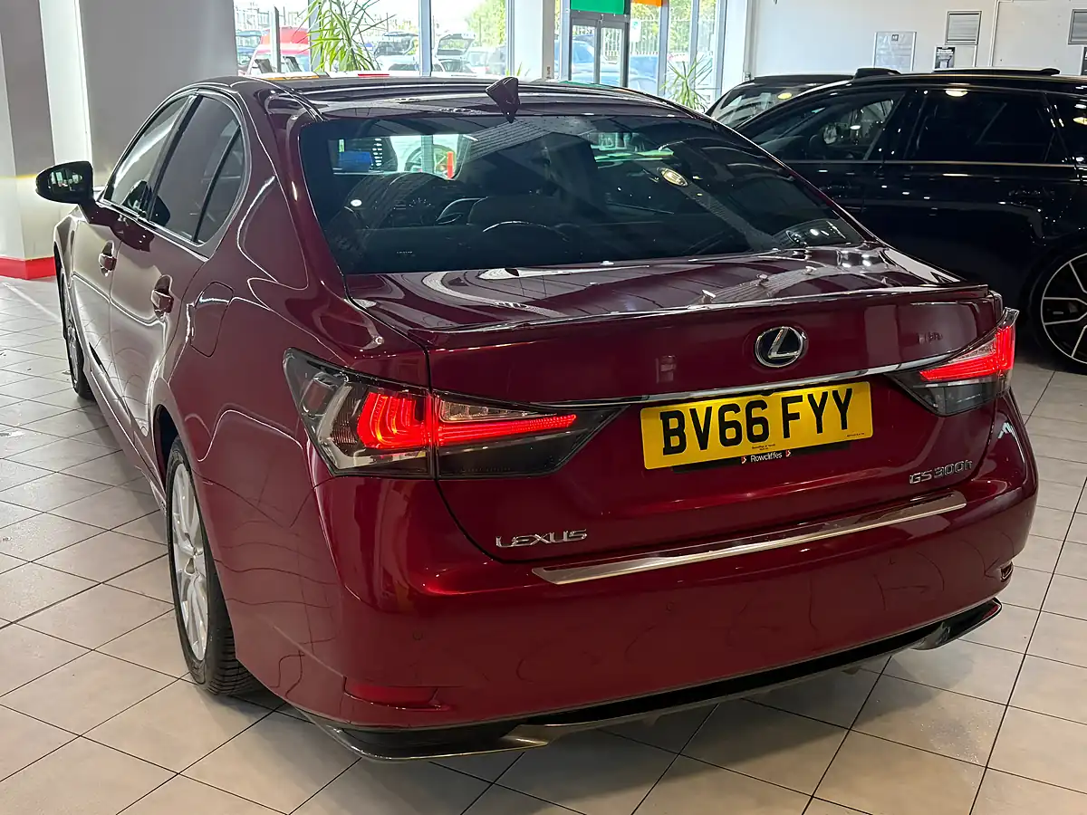 Used 2016 Lexus Gs Executive Edition Red - Interior and Exterior details 9