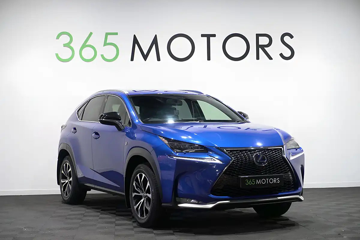 Used 2016 Lexus Nx F Sport Azure Blue - Interior and Exterior details 3