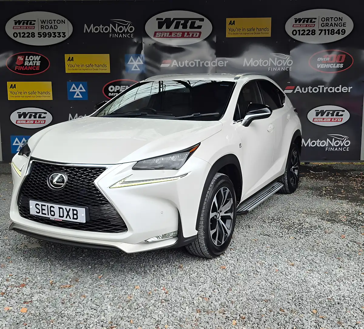 Used 2016 Lexus Nx F Sport White - Front View