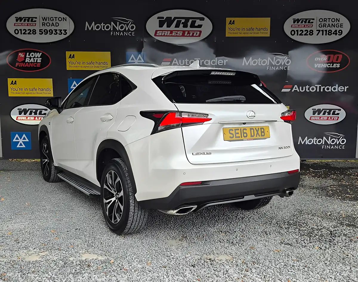 Used 2016 Lexus Nx F Sport White - Interior and Exterior details 3