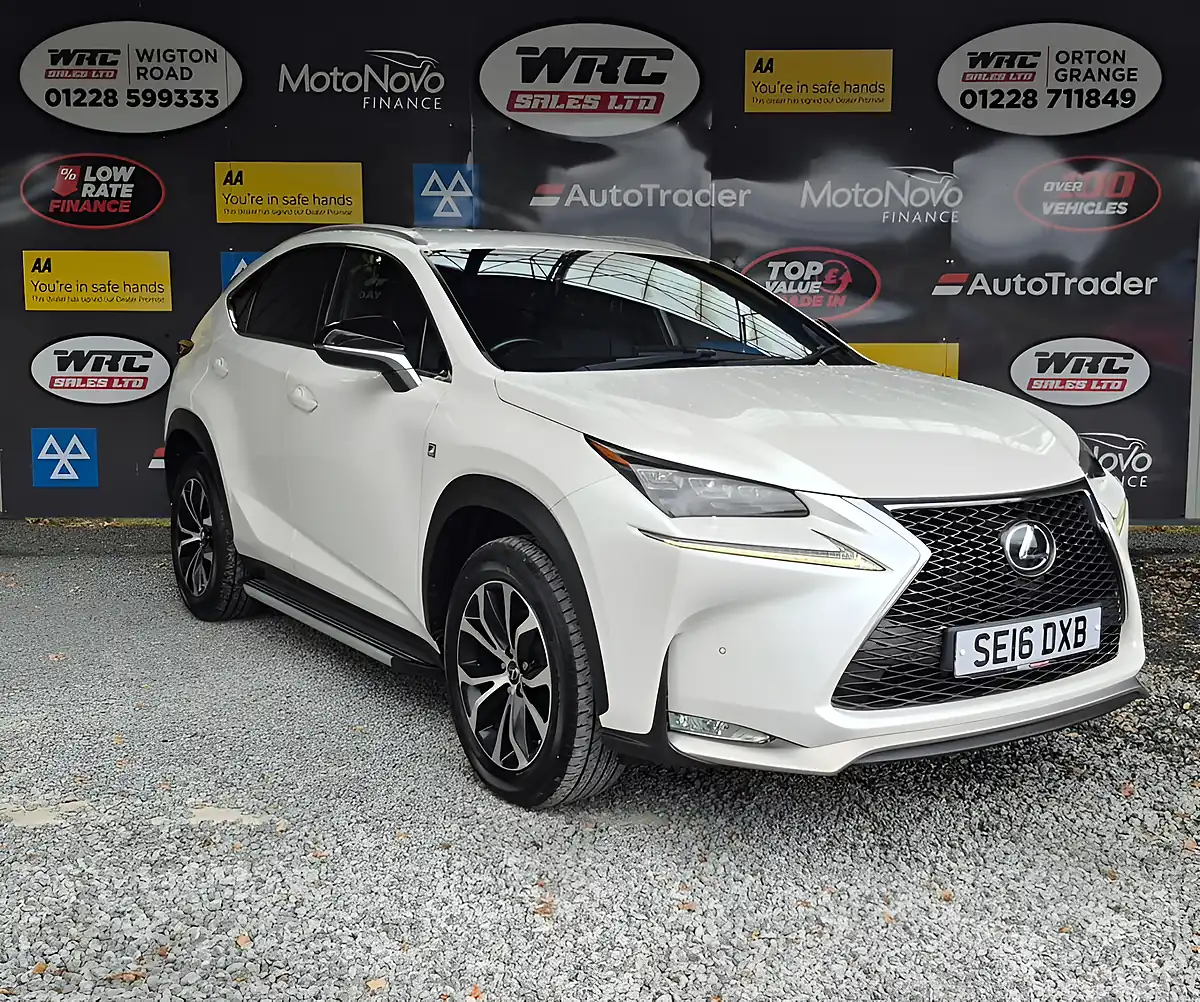 Used 2016 Lexus Nx F Sport White - Interior and Exterior details 4