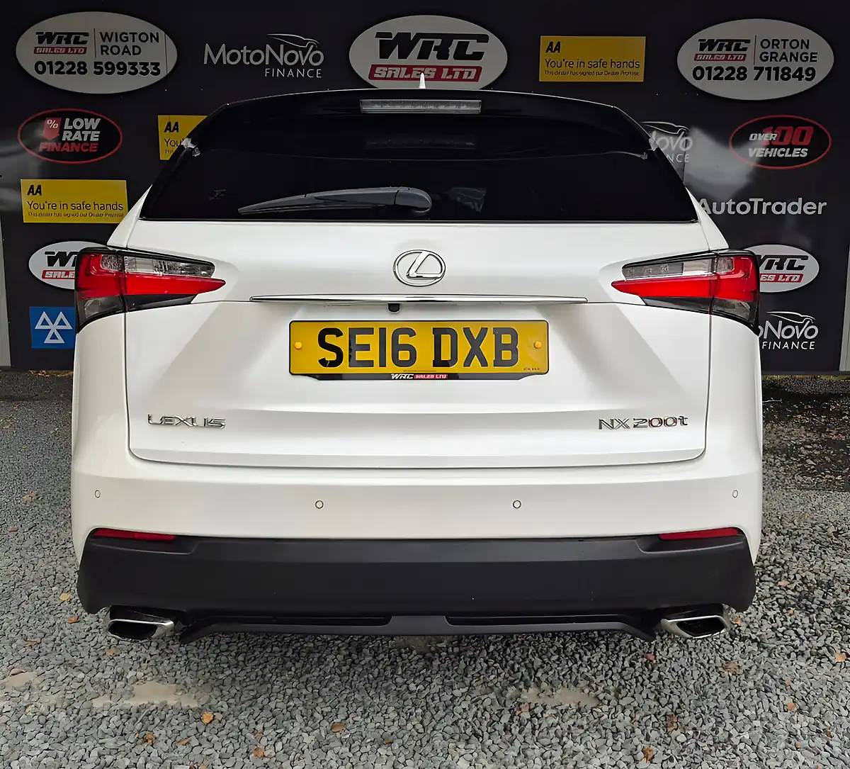 Used 2016 Lexus Nx F Sport White - Interior and Exterior details 8