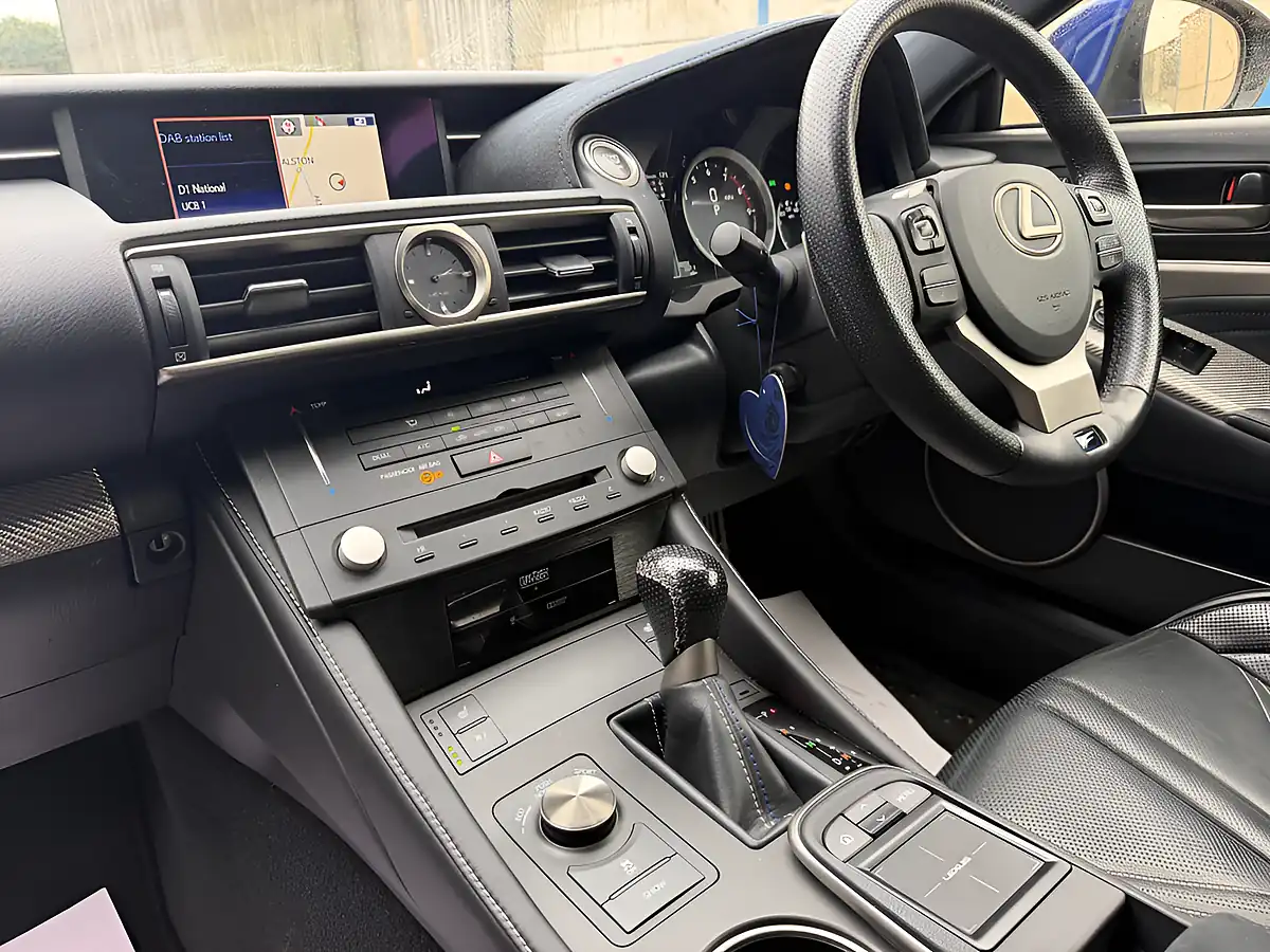 Used 2016 Lexus Rc F F Blue Metallic - Interior and Exterior details 11