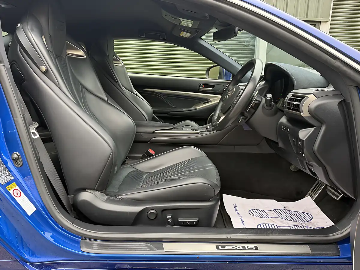Used 2016 Lexus Rc F F Blue Metallic - Interior and Exterior details 13
