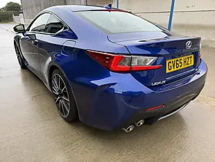 Used 2016 Lexus Rc F F Blue Metallic - Interior and Exterior details 20
