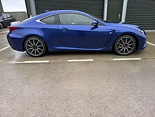 Used 2016 Lexus Rc F F Blue Metallic - Interior and Exterior details 3