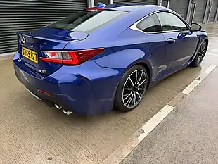 Used 2016 Lexus Rc F F Blue Metallic - Interior and Exterior details 4