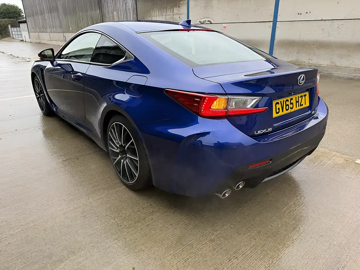 Used 2016 Lexus Rc F F Blue Metallic - Interior and Exterior details 5