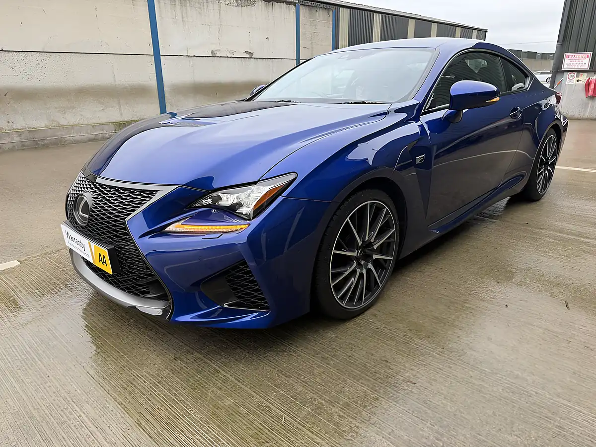 Used 2016 Lexus Rc F F Blue Metallic - Interior and Exterior details 7