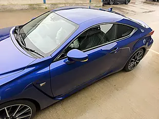 Used 2016 Lexus Rc F F Blue Metallic - Interior and Exterior details 9