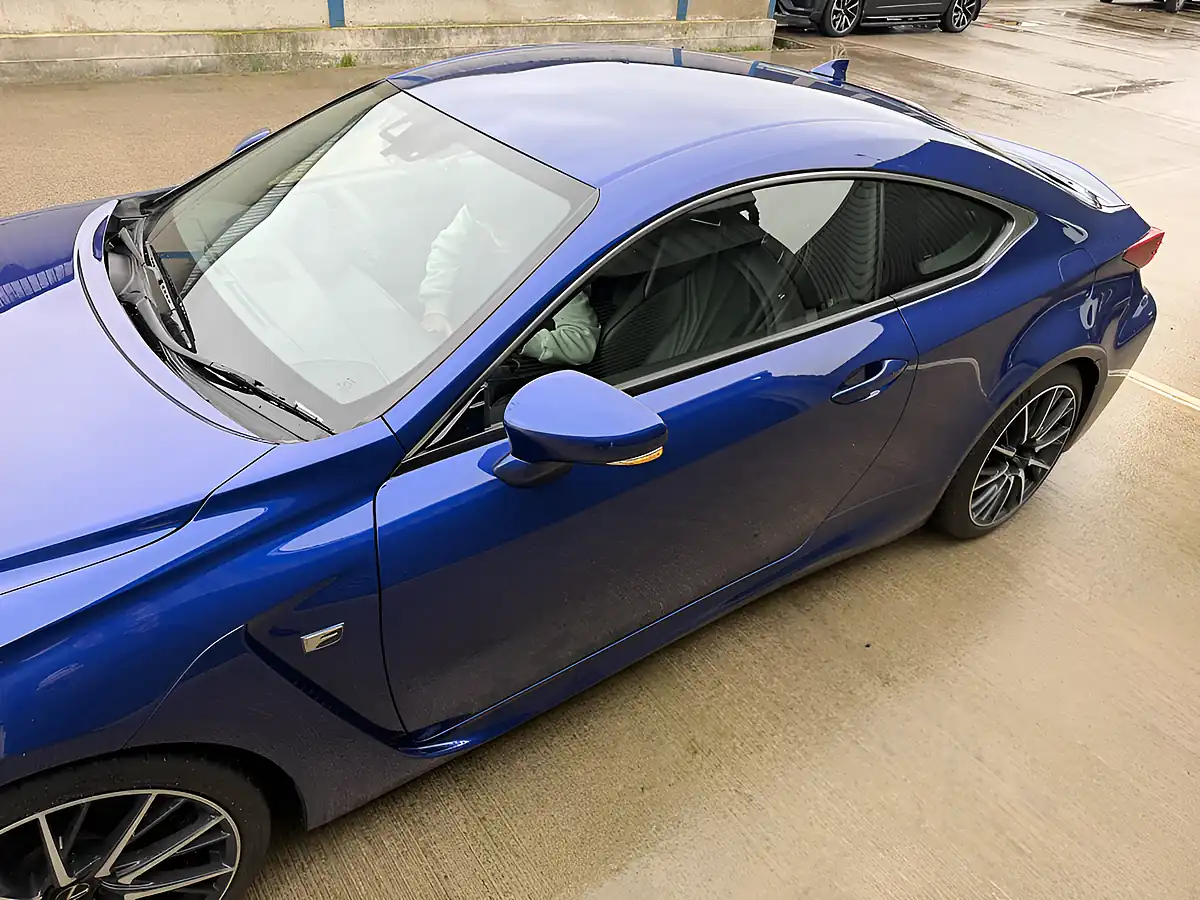 Used 2016 Lexus Rc F F Blue Metallic - Interior and Exterior details 9