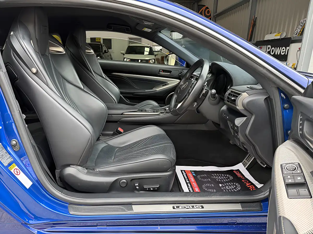 Used 2016 Lexus Rc F Metallic Blue - Interior and Exterior details 10