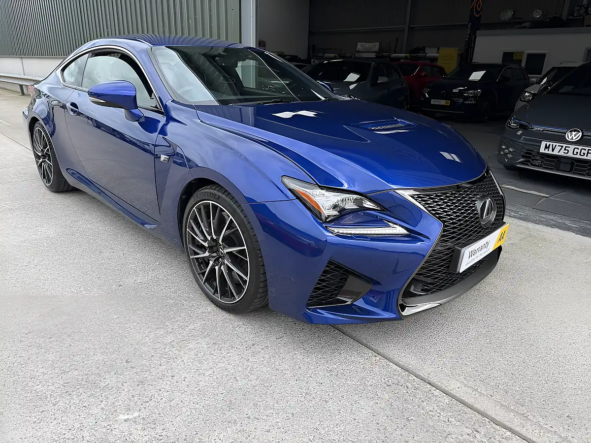 Used 2016 Lexus Rc F Metallic Blue - Interior and Exterior details 2