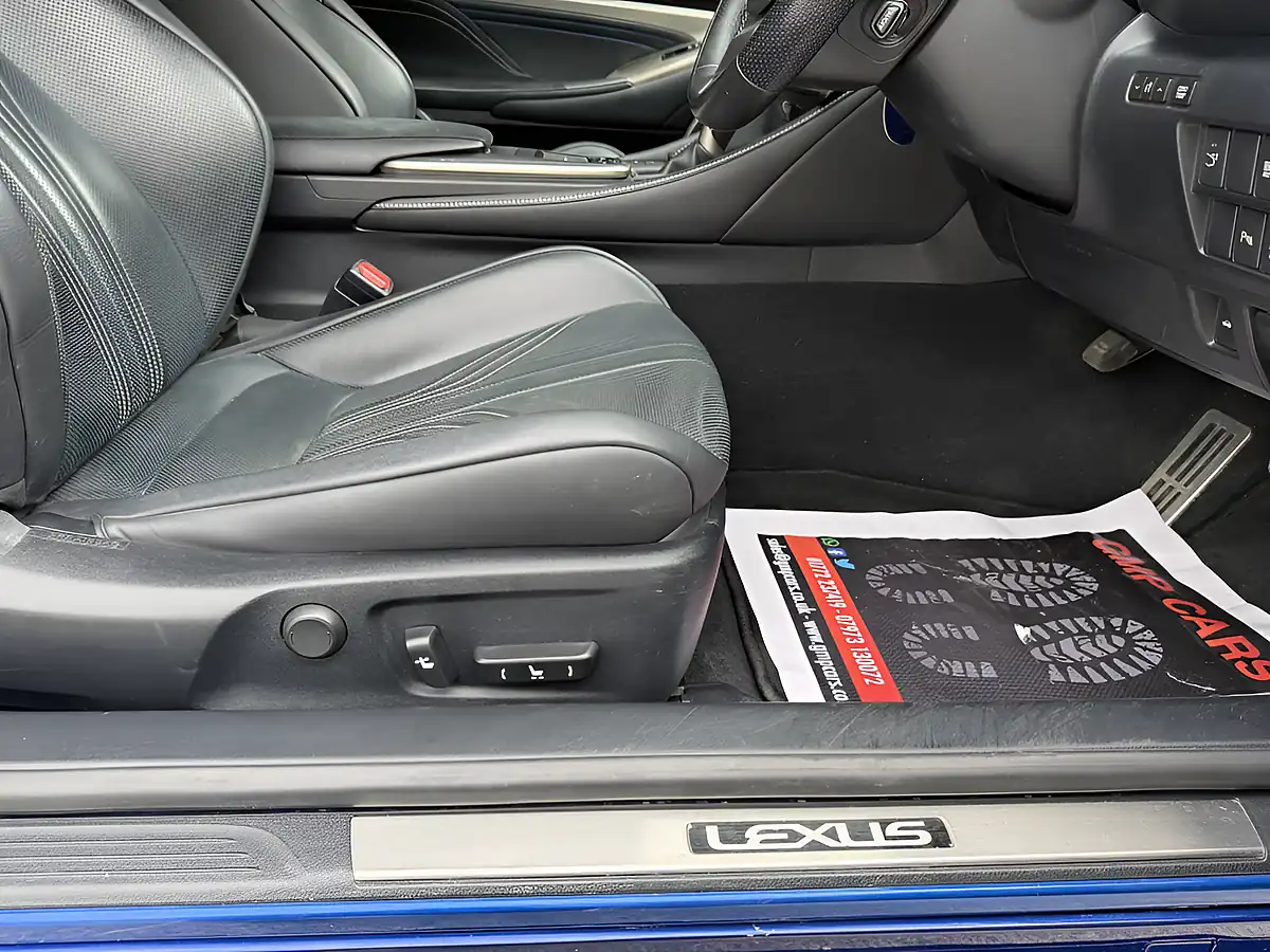 Used 2016 Lexus Rc F Metallic Blue - Interior and Exterior details 20