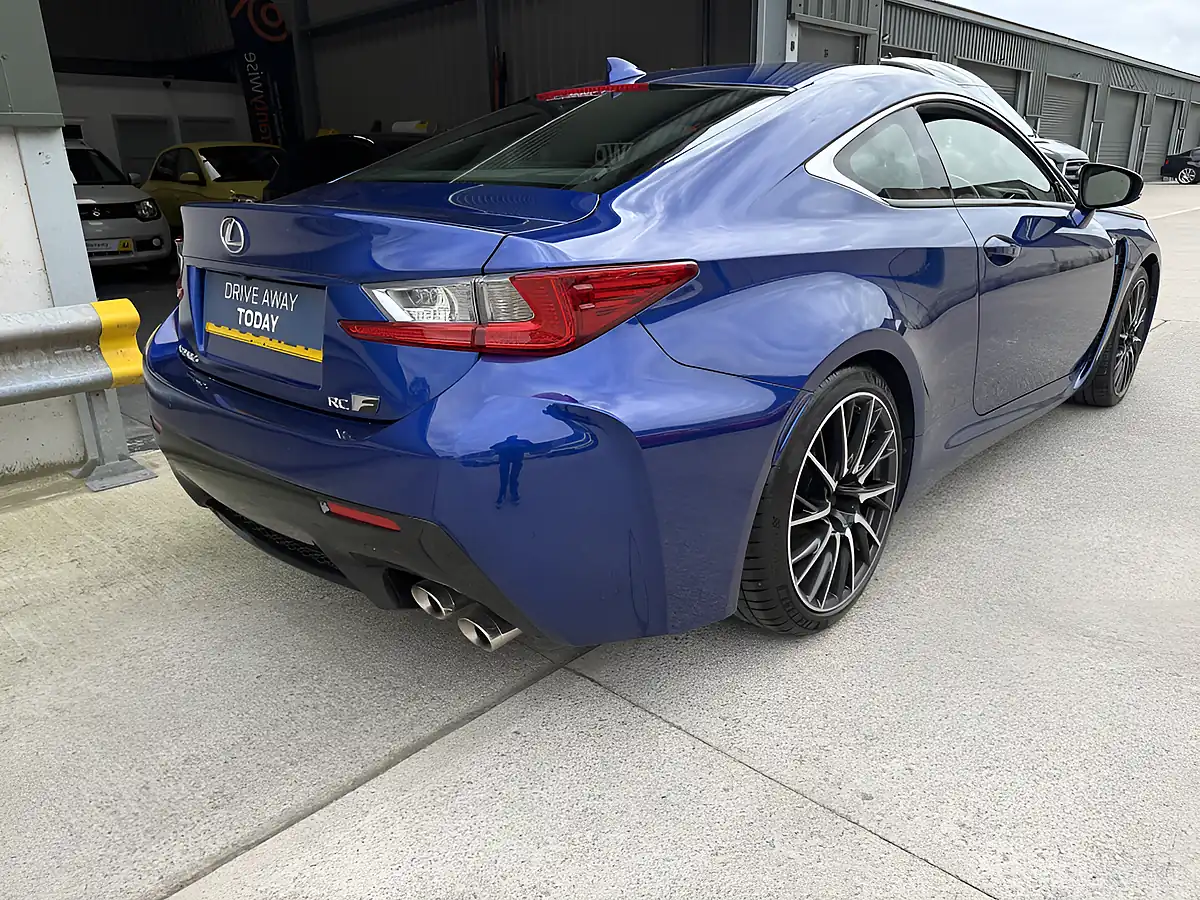 Used 2016 Lexus Rc F Metallic Blue - Interior and Exterior details 4