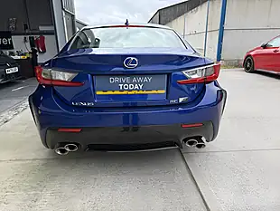 Used 2016 Lexus Rc F Metallic Blue - Interior and Exterior details 5
