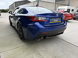 Used 2016 Lexus Rc F Metallic Blue - Interior and Exterior details 6