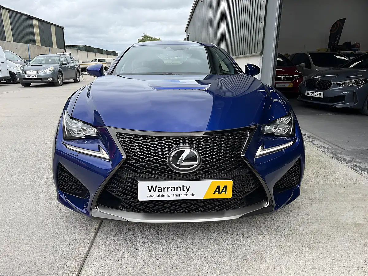 Used 2016 Lexus Rc F Metallic Blue - Interior and Exterior details 8