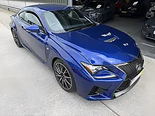 Used 2016 Lexus Rc F Metallic Blue - Interior and Exterior details 9
