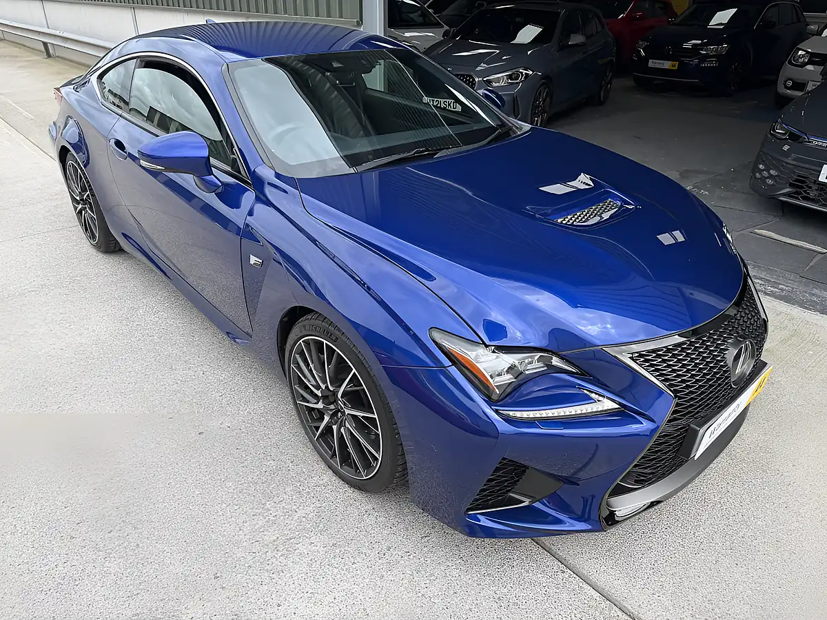 Used 2016 Lexus Rc F Metallic Blue - Interior and Exterior details 9