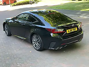 Used 2016 Lexus Rc F Sport Black - Interior and Exterior details 5