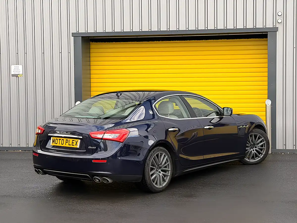 Used 2016 Maserati Ghibli Blue - Interior and Exterior details 11