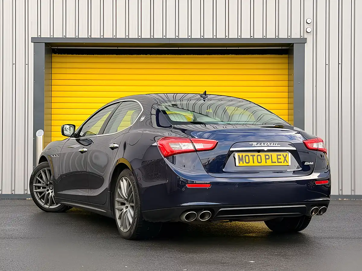 Used 2016 Maserati Ghibli Blue - Interior and Exterior details 9