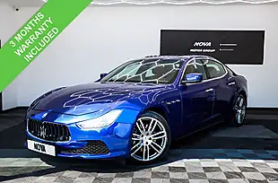 Used 2016 Maserati Ghibli Saloon Blue - Interior and Exterior details 2