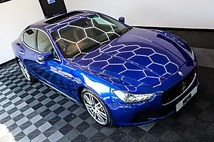 Used 2016 Maserati Ghibli Saloon Blue - Interior and Exterior details 4