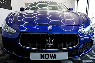 Used 2016 Maserati Ghibli Saloon Blue - Interior and Exterior details 8