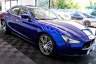 Used 2016 Maserati Ghibli Saloon Blue - Interior and Exterior details 9