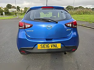 Used 2016 Mazda 2 Se-L Blue - Interior and Exterior details 9