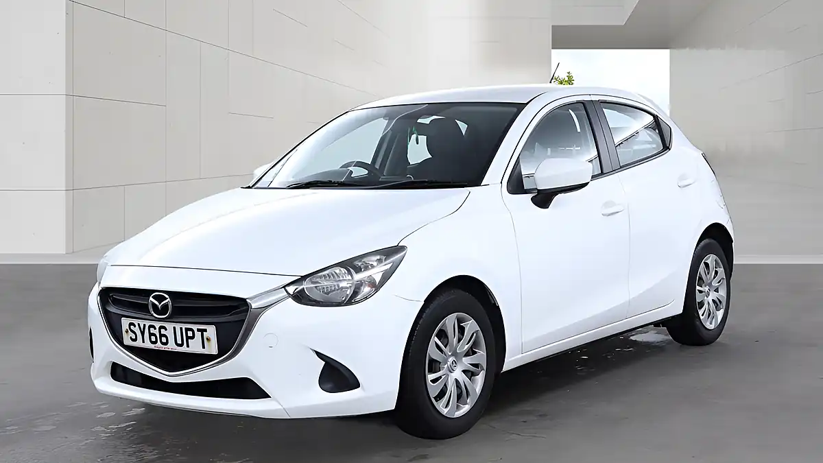 Used 2016 Mazda 2 Se White - Interior and Exterior details 2