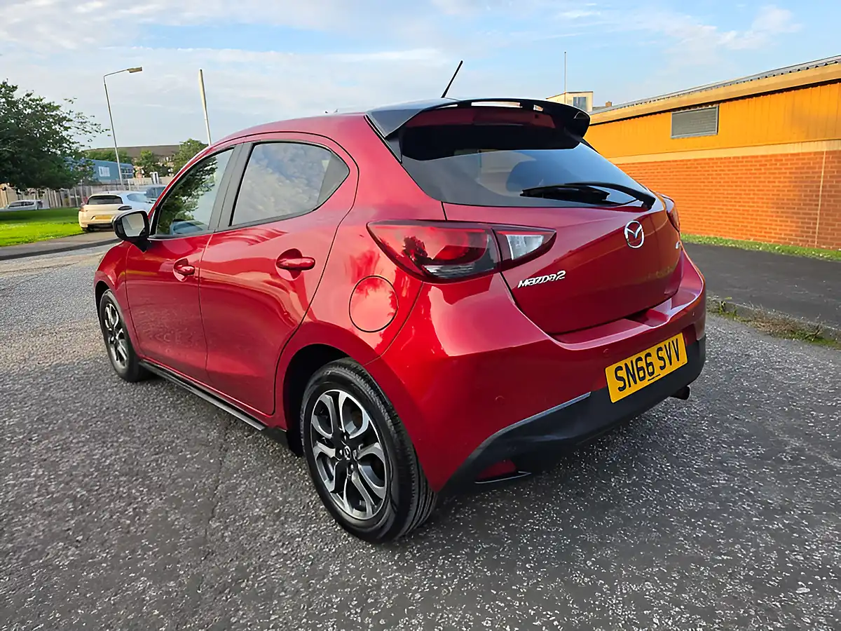 Used 2016 Mazda 2 Sport Black Red - Interior and Exterior details 8