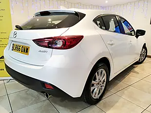 Used 2016 Mazda 3 Se Nav White - Interior and Exterior details 14