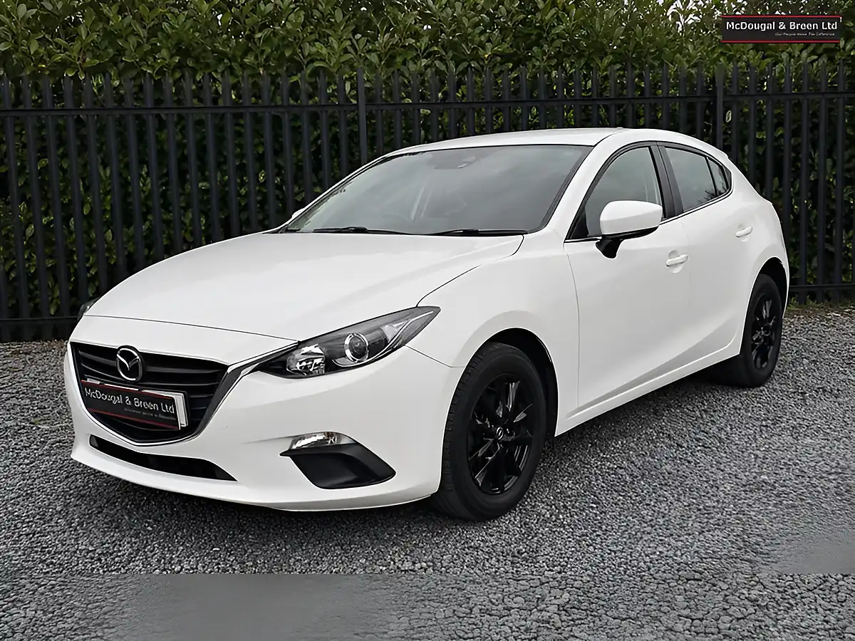 Used 2016 Mazda 3 Se White - Front View