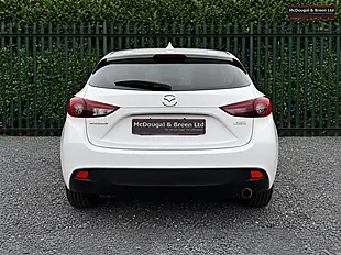 Used 2016 Mazda 3 Se White - Interior and Exterior details 5