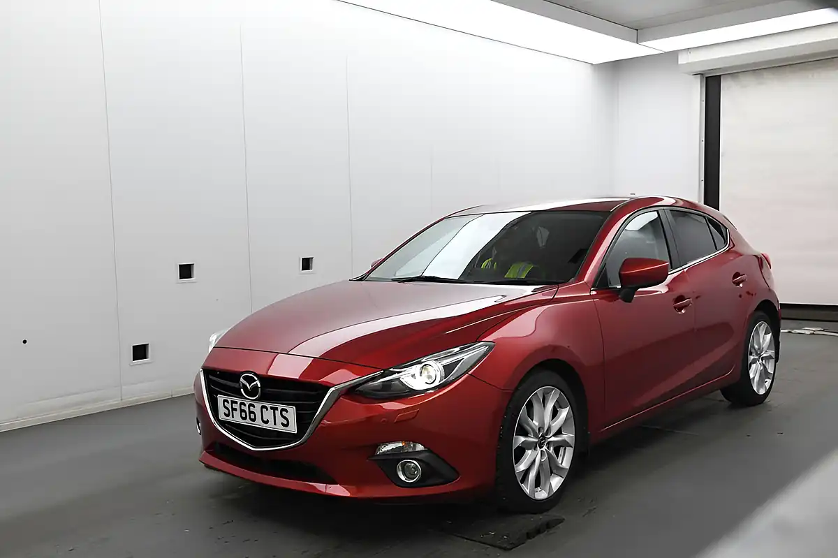 Used 2016 Mazda 3 Sport Nav Red - Interior and Exterior details 2