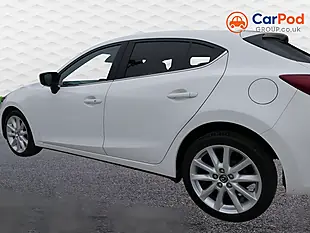 Used 2016 Mazda 3 Sport Nav White - Interior and Exterior details 17