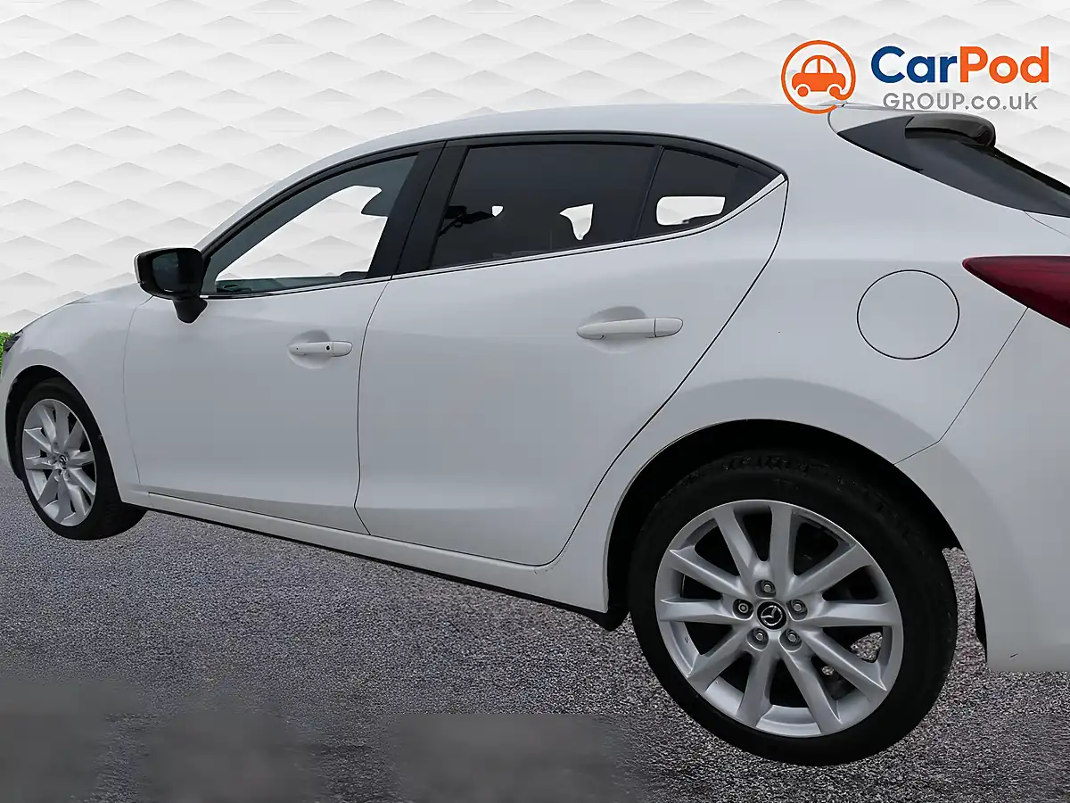 Used 2016 Mazda 3 Sport Nav White - Interior and Exterior details 17