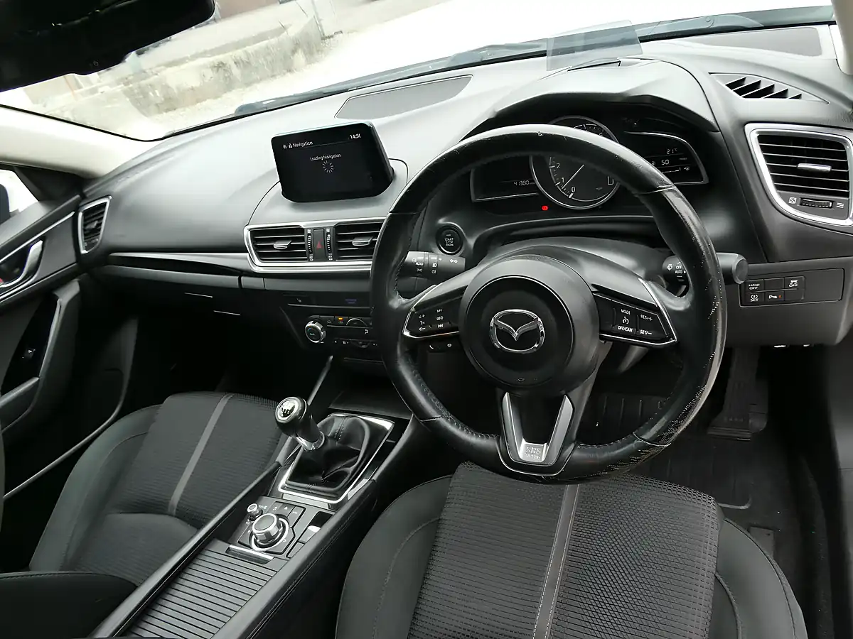 Used 2016 Mazda 3 Sport Nav White - Interior and Exterior details 3